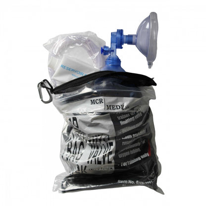 ADULT Training Bag Valve Mask (BVM) in Reusable Mesh Bag