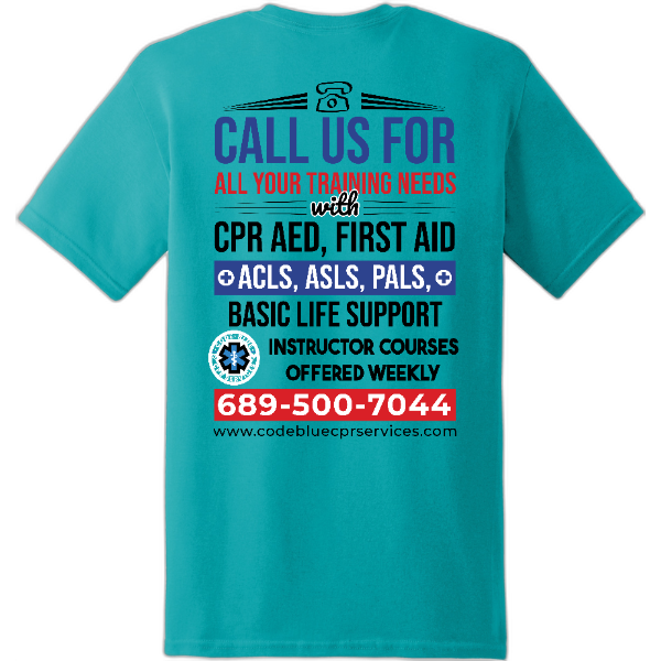 Code Blue CPR Services T-Shirt Gildan Softstyle® T-Shirt. 64000